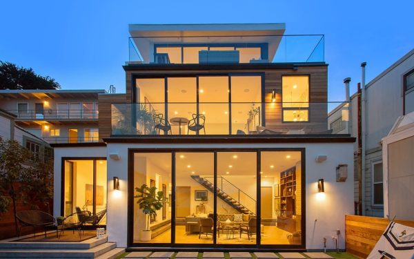 Luxury housing project case in Los Angeles, California, USA Luxury housing project case in Los Angeles, California, USA
