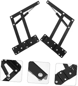 Durable hinges and locks for aluminum windows and doors