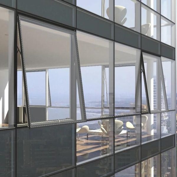 Awning window installation in High-rise Buildings